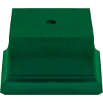Постамент пластикатовый Зеленый квадратный